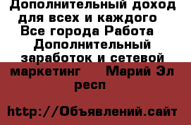 Дополнительный доход для всех и каждого - Все города Работа » Дополнительный заработок и сетевой маркетинг   . Марий Эл респ.
